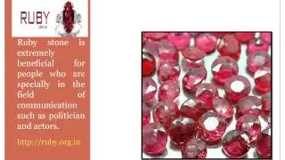Top Ten Benefits Of Ruby Stone