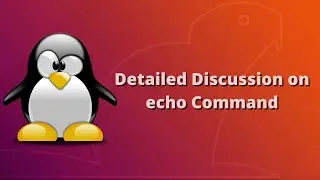 Linux Command Line Interface - echo Command [in Hindi]