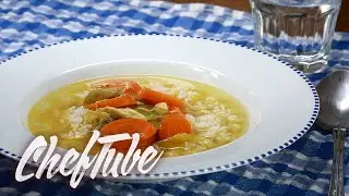 How to Make Golden Chicken Soup - Recipe in description