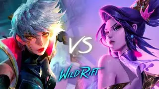 Wild Rift Gameplay - Riven vs Fiora Baron Lane（Season 10）HD 1080p