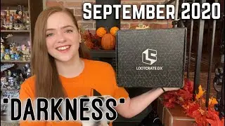 Loot Crate DX Unboxing September 2020 - Darkness
