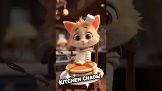 Cat Becomes Chef at Fancy Restaurant 👨&zwj;🍳😹| Funny 3D English Cat Cartoon Videos 😹 | #snoutlaughs