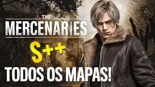 Leon em Todos os Mapas com +1.000.000 de PONTOS! (S++) - RESIDENT EVIL 4 REMAKE | The Mercenaries