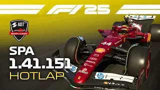 F1 25: SPA Esports Hotlap + Track Guide 🔊🔊🔊 (1:41:151) &ndash; Daniele Haddad #easports  #simracing