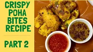 Crispy Poha Bites Recipe | Part 2 | Tasty Snack Recipe | #poha #bites #recipe #shorts #youtubeshorts
