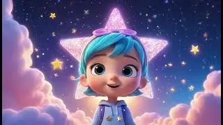 A estrela adormecida está atrasada novamente | Canção Infantil para Crianças | Músicas Educativas