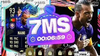 5* 5* EXTINCT 93 TEAM OF THE SEASON NANI 7 MINUTE SQUAD BUILDER!! - FIFA 21 ULTIMATE TEAM