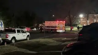 Fairfax county fire ambulance 411 returning 