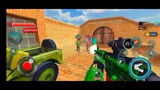 Gun Strike 3D - FPS Shooting War Games _ Android Gameplay