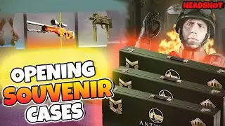 Opening Souvenir Packages !giveaway AK- 47 Slate at 500 Subs || CSGO Live India