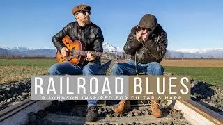 Bluesharp and guitar acoustic duo - Robert Johnson style - Railroad Blues