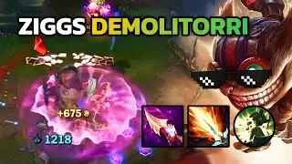 ZIGGS DEMOLITORRI: vincere concentrandosi solo sulle torri - League of Legends ITA