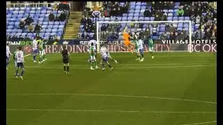 Lewis Wing with a screamer to give reading 1-0 lead and the win against stockport county #readingfc 
