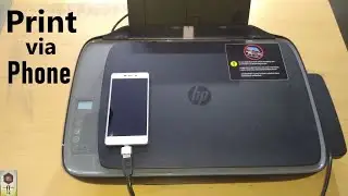 Print from Android Phone to HP printers using OTG Cable | How to Print - Detailed Explanation Hindi