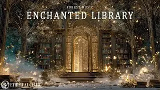 The Enchanted Library ✨ Magical Fantasy Music for Sleep Well & Have a Beautiful Dream