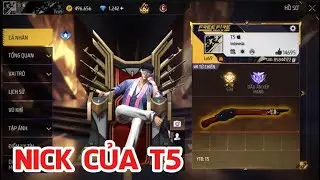 Review Tài Khoản T5 Bất Ngờ Có Skin Súng Đầu Tiên Trong Game Free Fire