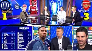 Arsenal beat Inter 3-1 and Gabriel Jesus steals the show! Full reaction in the UCL 👀🔥