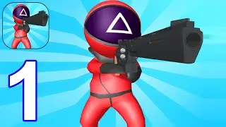The Squid Game - Survival Challenge - Gameplay Walkthrough Part 1 Level 1 - 9 (Android, iOS)