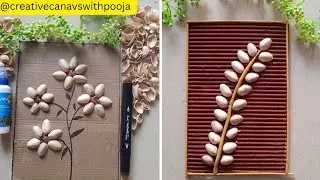DIY Pista shells wall Hanging Crafts|Flower Craft using Pista Shells| Home Decor Crafts #pistashell