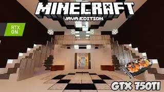 Minecraft Ray Tracing On GTX 750TI with SEUS PTGI and ModernArch 256x (LOW END GRAPHICS CARD)