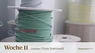 Umbau Filiale Sumiswald der Bernerland Bank - Woche 11