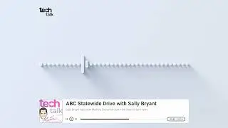 Mathew Dickerson talks tech with Sally Bryant on ABC Statewide Drive.