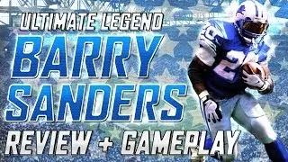 MUT 25 | BARRY SANDERS ULTIMATE LEGEND Review & Gameplay