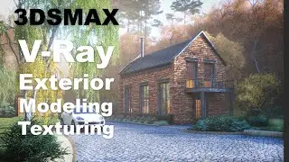 3dsmax 2021 V-Ray 5  Making the Forest House 6  Part_3