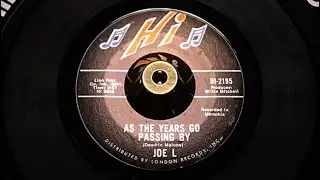 Joe L &ndash; As The Years Go Passing By - Hi Records &ndash; HI-2195