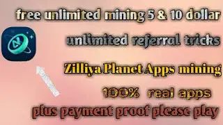 Zilliqa Planet mining Apps/ Bikash payment apps/ free dollar earning/ payment proof/ free mining