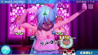 [1080p] Project diva pc (Game master) ワールドイズマイン