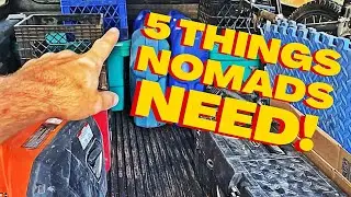What I carry in my truck for off grid NOMAD LIFE!