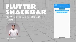 flutter snackbar