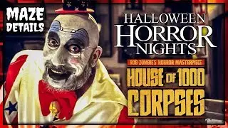 House of 1000 Corpses Maze Details at HHN 2019