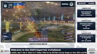 2023 ESPORTSU Invitational Presented by Click It or Ticket and NHTSA