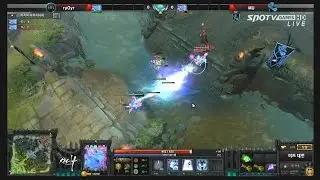 [KDL] 티어1 : 이벤트매치 미드대전 3경기 ryOyr(RAVE) vs MU(NEWBEE) -도타2,EsportsTV