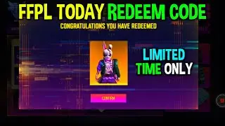 FFPL TODAY REDEEM CODE TAMIL | POWER UP REDEEM CODE