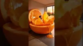 【ASMR】Do you have a favorite fruit bed?🥝🍊 | Kiwi, Orange, Dragon Fruit | Relaxation #asmr #viral