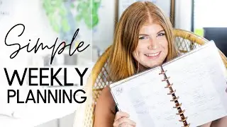HOW I PLAN MY WEEK // my simple planning routine