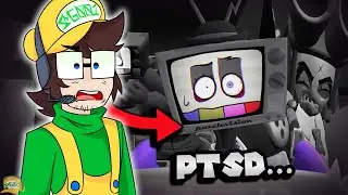 MR PUZZLES RETURNS AGAIN! SMG4 STUPID MARIO KART WORLD! (REACTION)