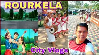 Rourkela City Vlog || ❤️ Steel City Odisha 🙏#rourkela
