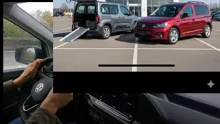 @embarqueavecmoi pour essayer une Volkswagen caddy et une Peugeot Partner adapté