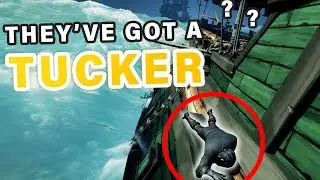 Tucking on a NOOB GALLEON Crew ► Sea of Thieves