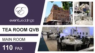 The Tea Room QVB - Sydney Wedding Venue Walkthrough by Event Weddings