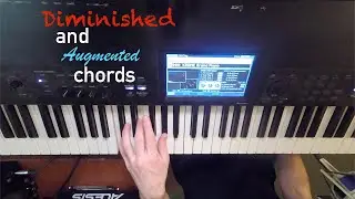 What are diminished and augmented chords