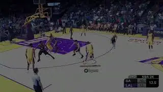 Epic Half Court Shot !