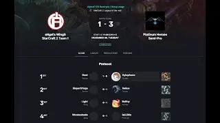 AlphaSC2 : aNgel's WingS vs Platinum Heroes