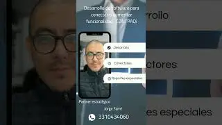 Desarrollo de software para conectar o aumentar la funcionalidad de CONTPAQi