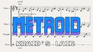 Kraid's Lair - Metroid (NES, 1986) OST - Transcription