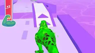 Dino Evolution Run 3D Game All Levels Gameplay iOS,Android Mobile Walkthrough All trailer Max Level